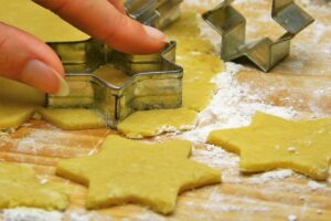 Shaping and Baking Gluten-Free sugar Cookies