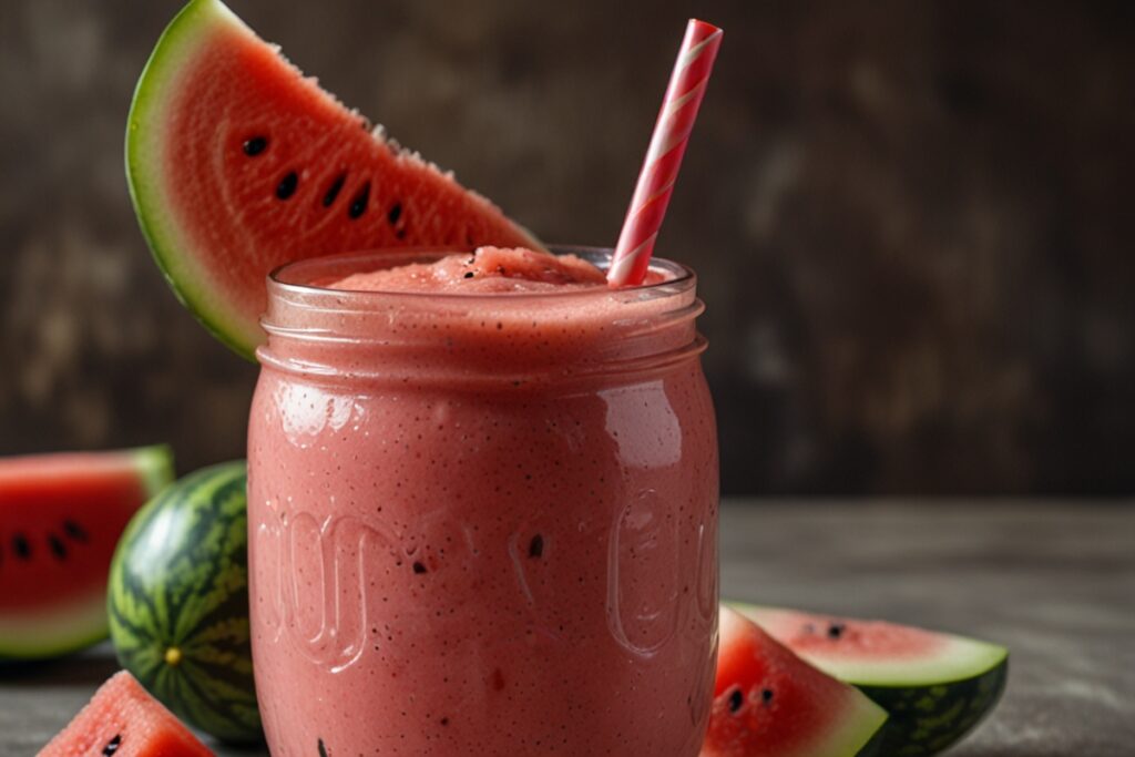 Fresh Watermelon Smoothie