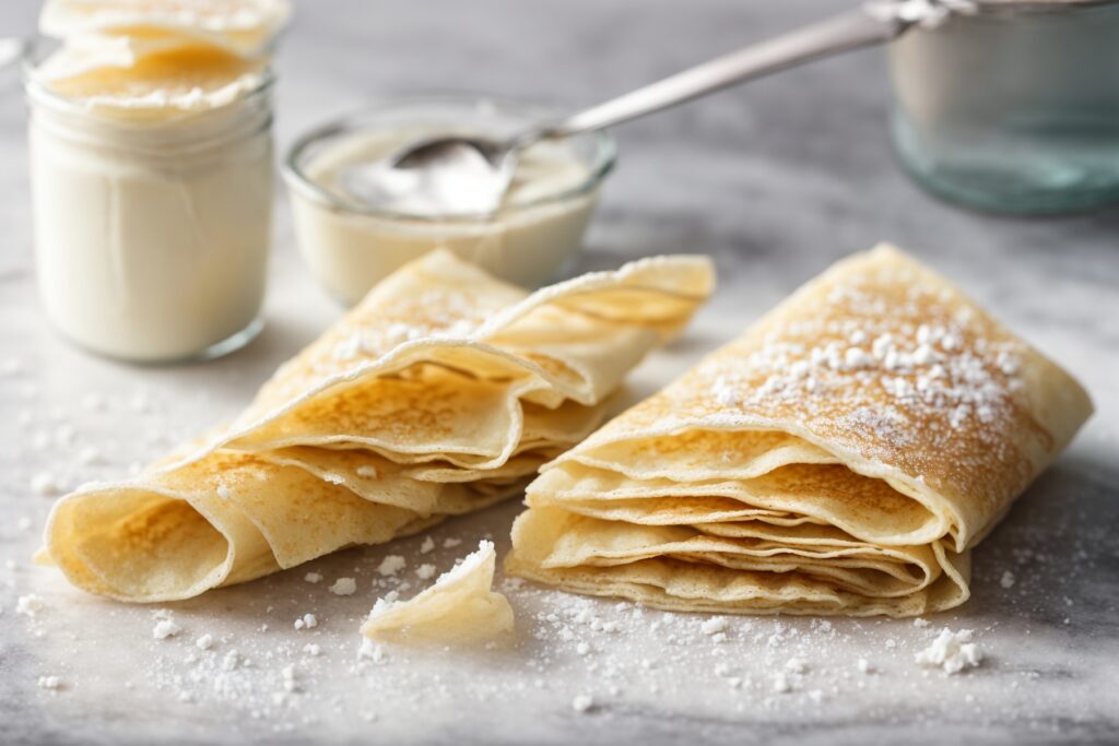 Vanilla Crepes